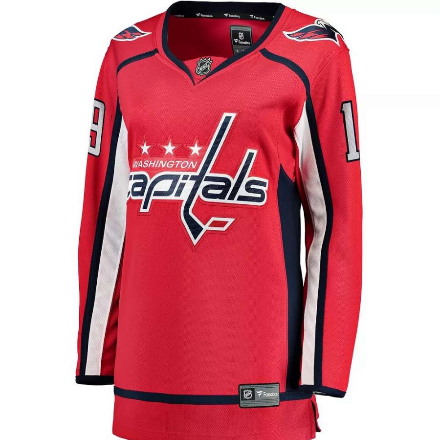 Tops * | Women'S Fanatics Branded Nicklas Backstrom Red Home Breakaway Player Jersey