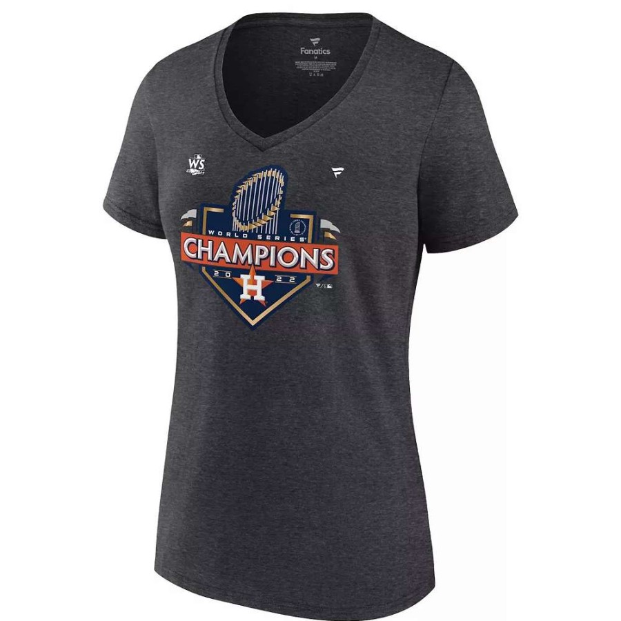 Tops * | Women'S Fanatics Houston Astros 2022 World Series Champions Locker Room Tee