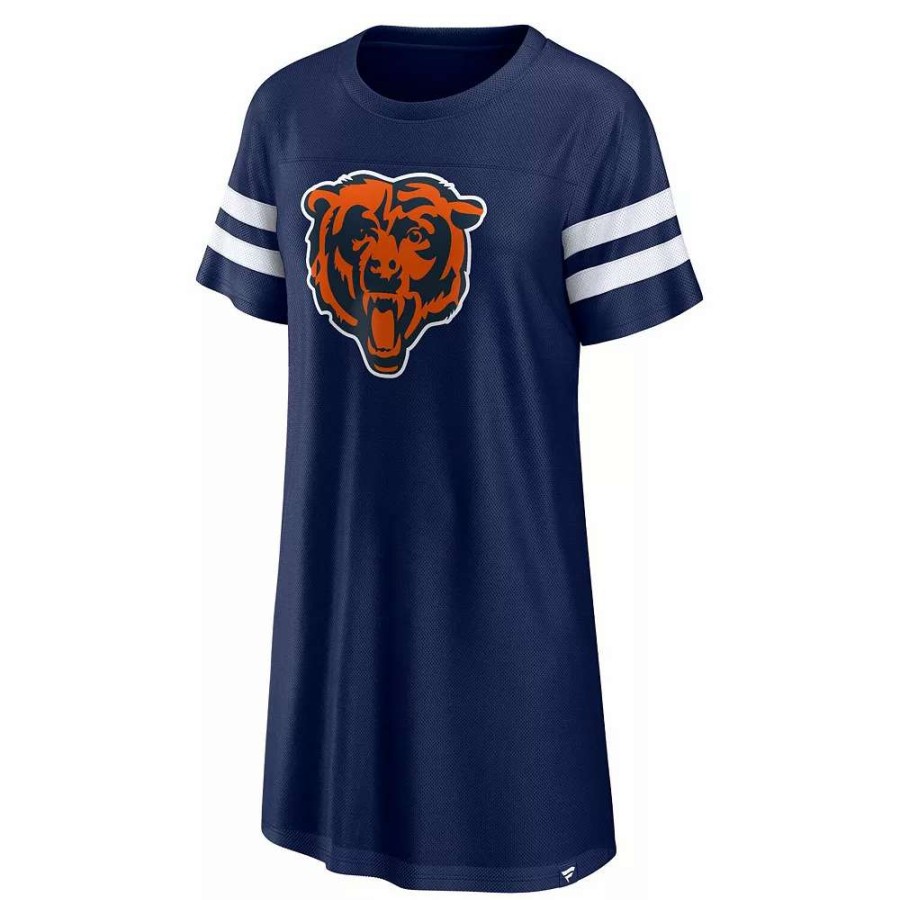 Dresses * | Women'S Fanatics Branded Navy Chicago Bears Victory On Dress