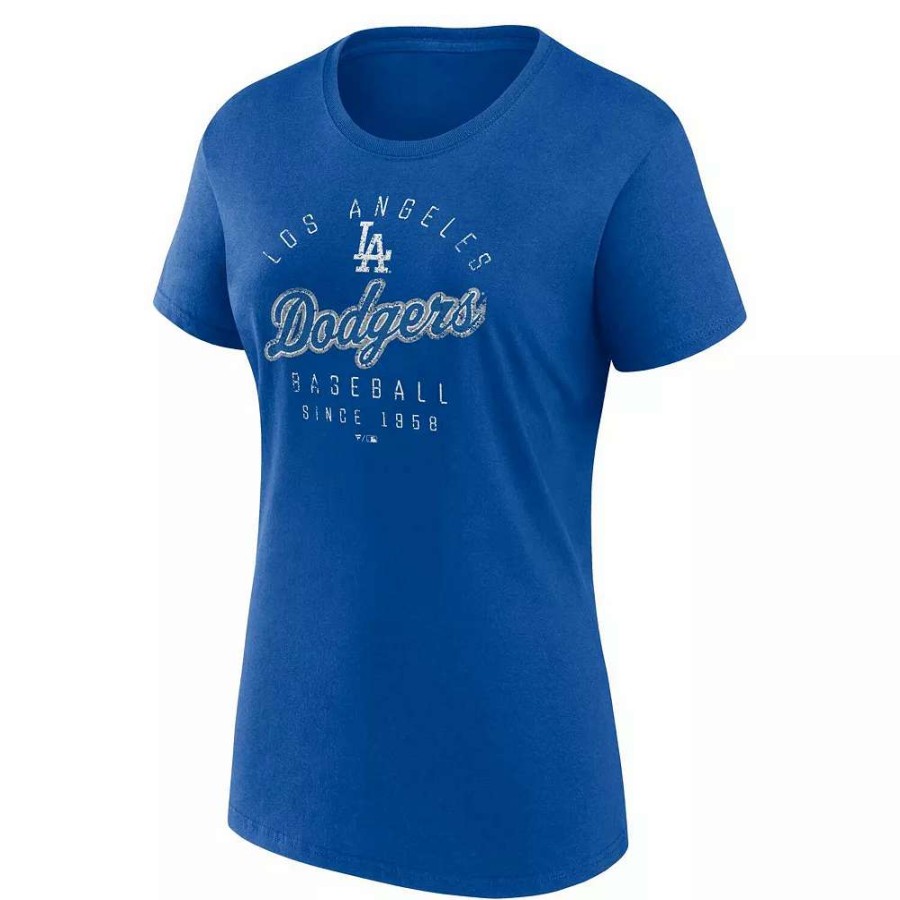 Tops * | Women'S Fanatics Branded Royal Los Angeles Dodgers Team Arrival T-Shirt