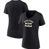 Tops * | Women'S Fanatics Branded Black New Orleans Saints Slogan V-Neck T-Shirt