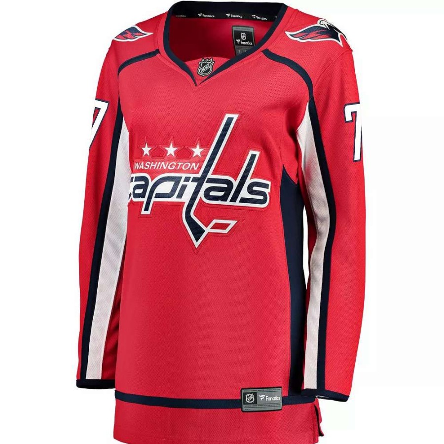 Tops * | Women'S Fanatics Branded Tj Oshie Red Home Breakaway Player Jersey