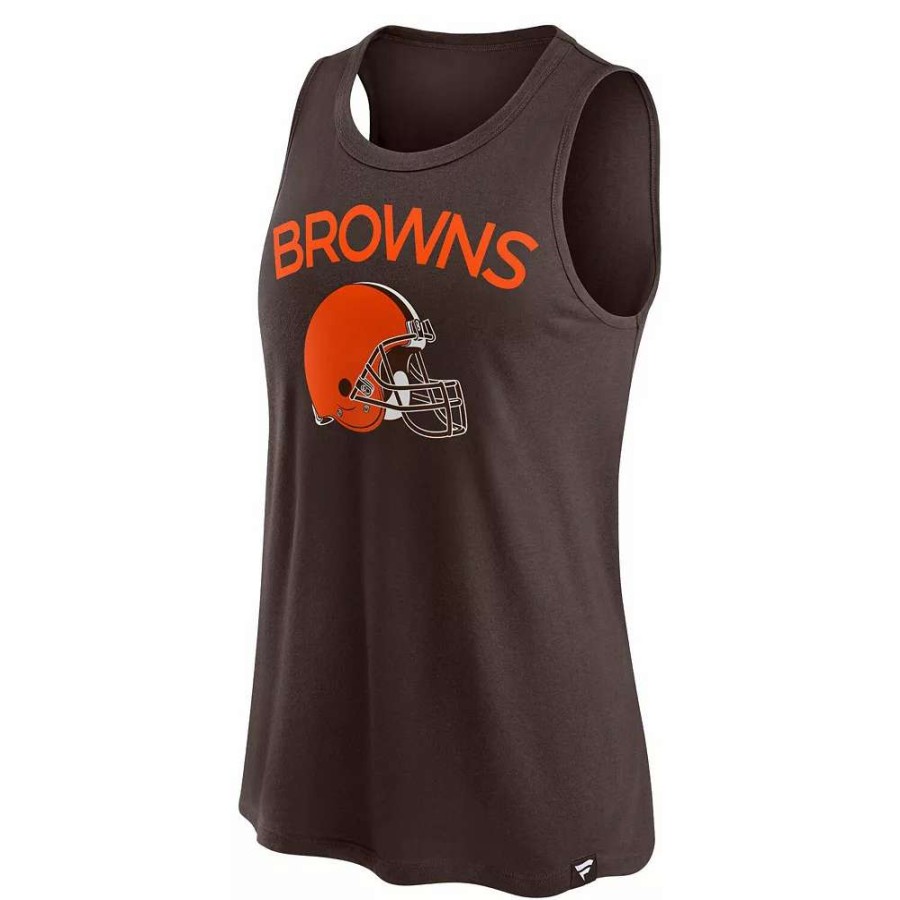 Tops * | Women'S Fanatics Branded Brown Cleveland Browns Root For Tank Top