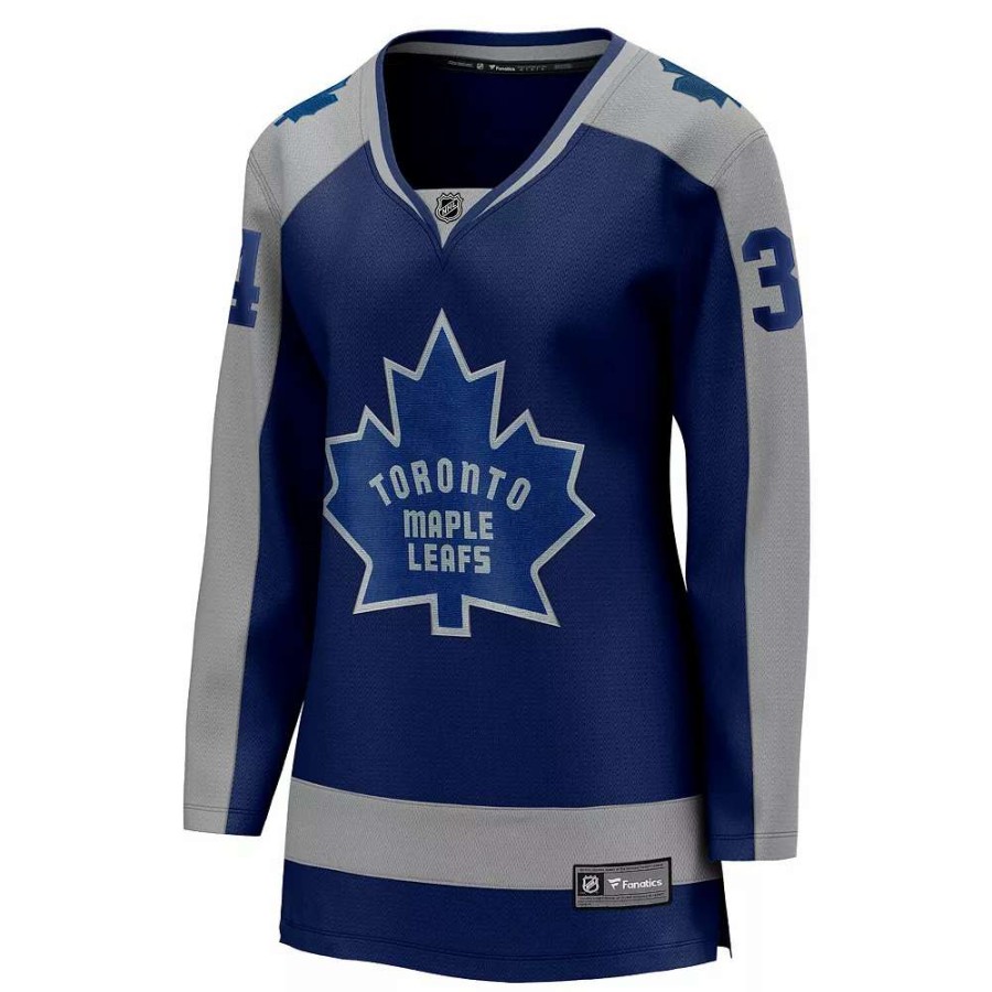 Tops * | Women'S Fanatics Branded Auston Matthews Royal Toronto Maple Leafs 2020/21 Special Edition Breakaway Player Jersey