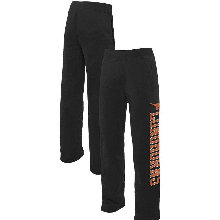 Bottoms * | Women'S Fanatics Branded Black Texas Longhorns Cozy Fleece Sweatpants