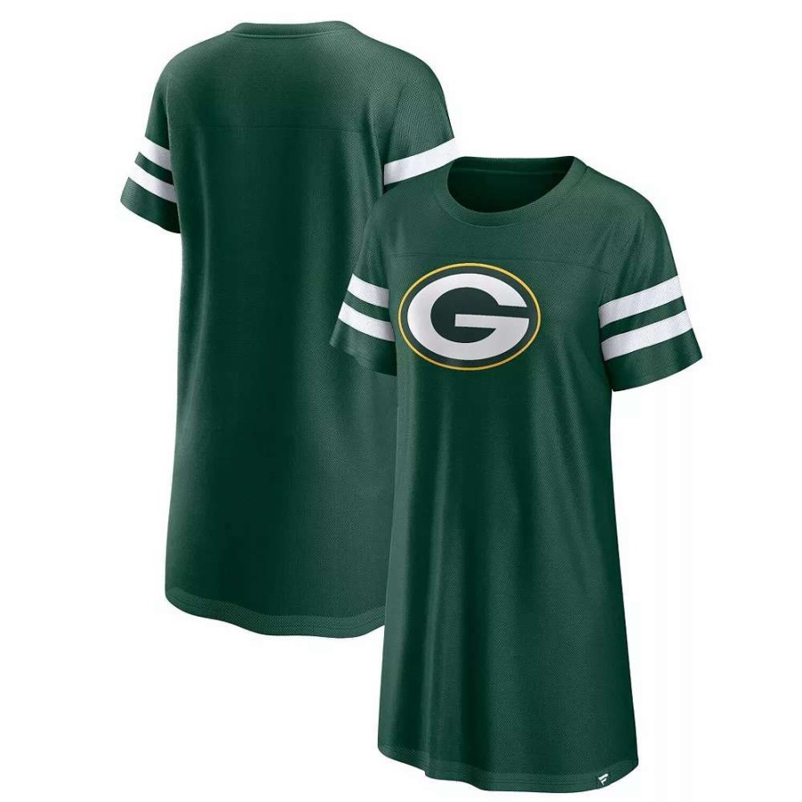 Dresses * | Women'S Fanatics Branded Green Green Bay Packers Victory On Dress