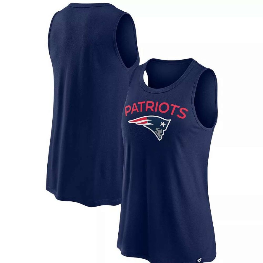 Tops * | Women'S Fanatics Branded Navy New England Patriots Root For Tank Top