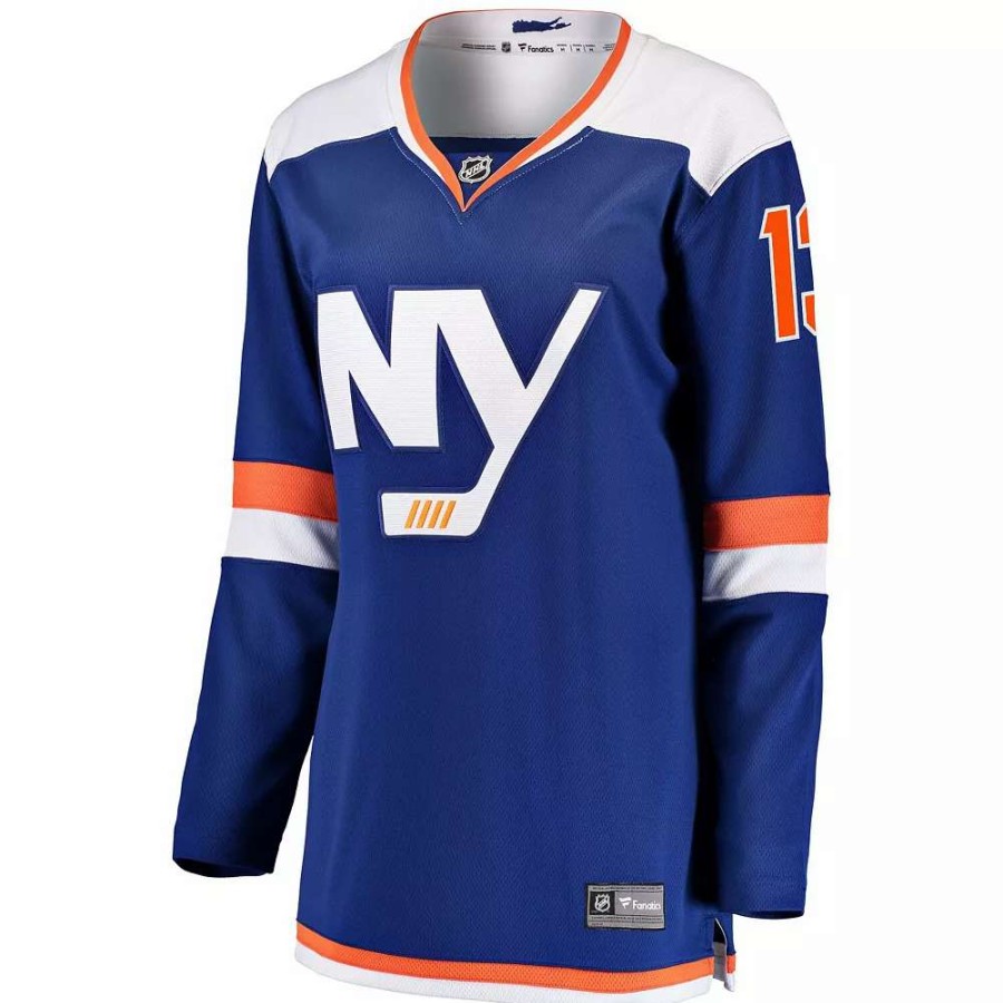 Tops * | Women'S Fanatics Branded Mathew Barzal Blue New York Islanders Alternate Breakaway Jersey