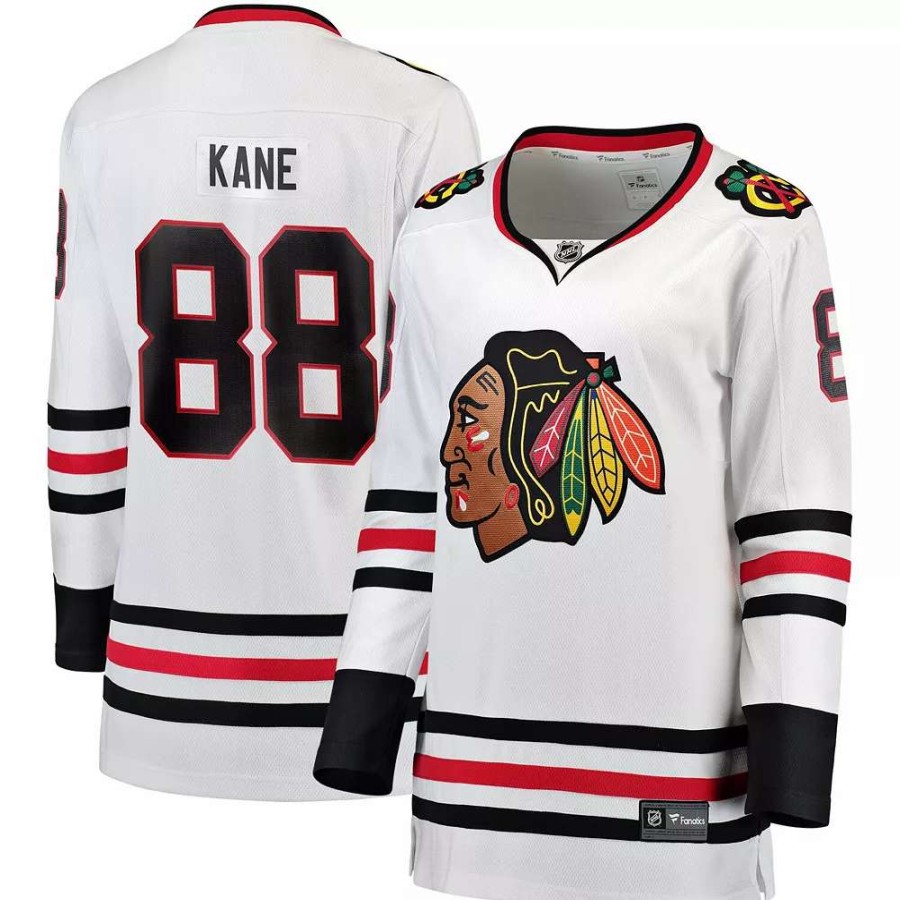 Tops * | Women'S Fanatics Branded Patrick Kane White Chicago Blackhawks Breakaway Player Jersey