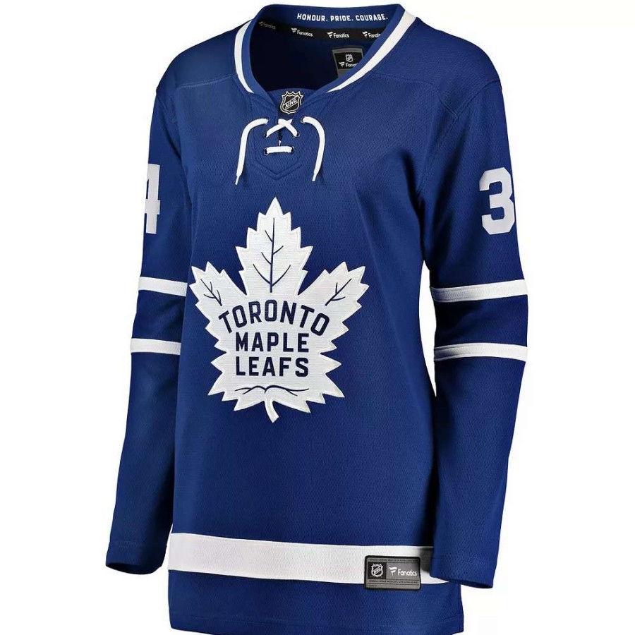 Tops * | Women'S Fanatics Branded Auston Matthews Royal Home Breakaway Player Jersey