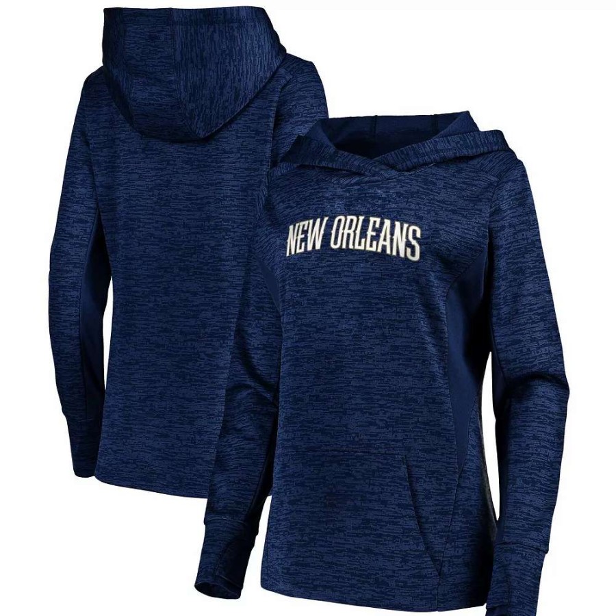 Tops * | Women'S Fanatics Branded Navy New Orleans Pelicans Showtime Done Better Pullover Hoodie