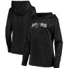 Tops * | Women'S Fanatics Branded Black San Antonio Spurs Showtime Done Better Pullover Hoodie