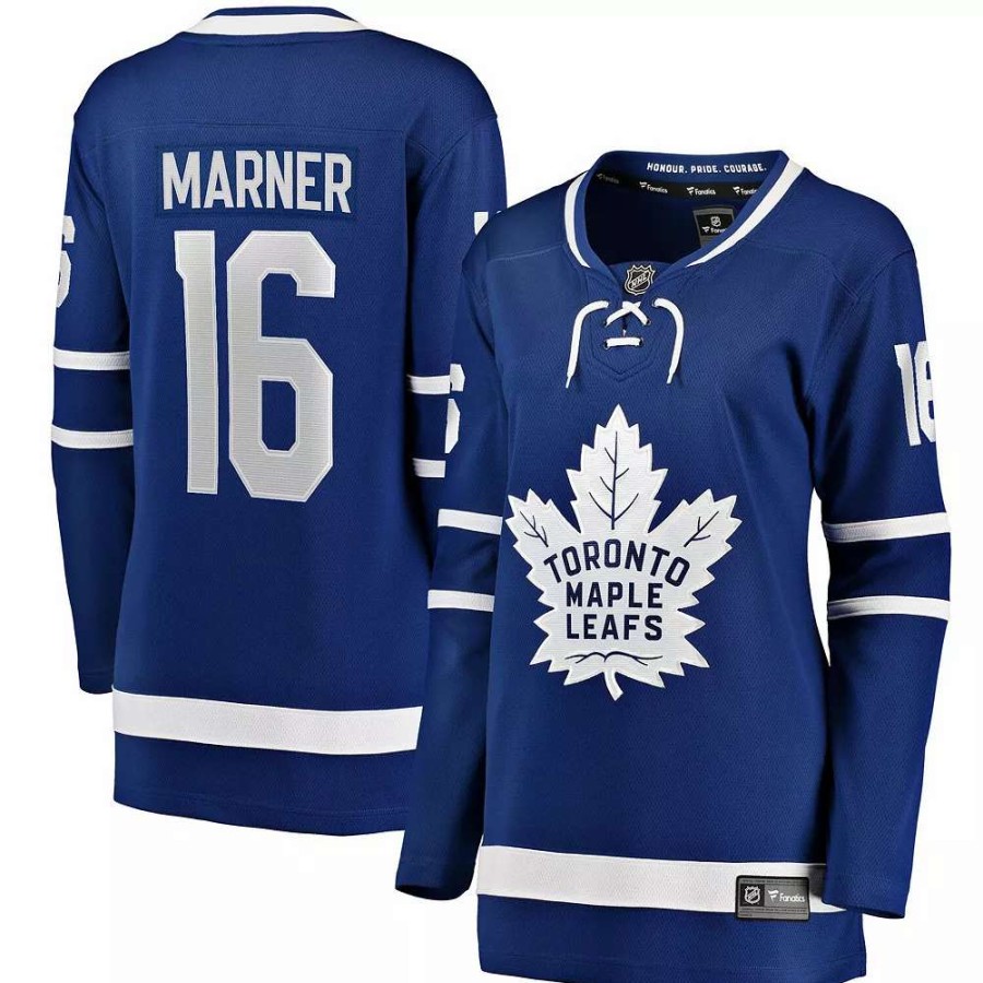 Tops * | Women'S Fanatics Branded Mitchell Marner Blue Toronto Maple Leafs Home Premier Breakaway Player Jersey