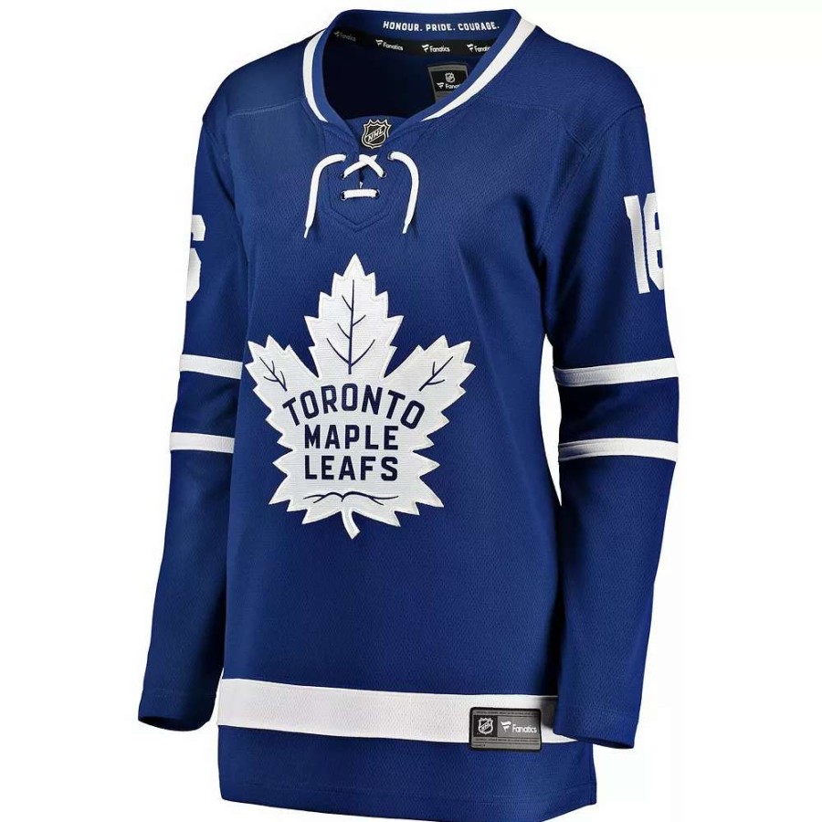 Tops * | Women'S Fanatics Branded Mitchell Marner Blue Toronto Maple Leafs Home Premier Breakaway Player Jersey