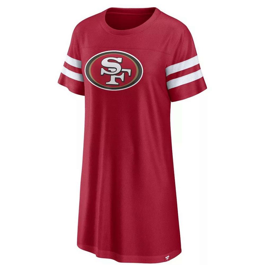 Dresses * | Women'S Fanatics Branded Scarlet/White San Francisco 49Ers Victory On Dress