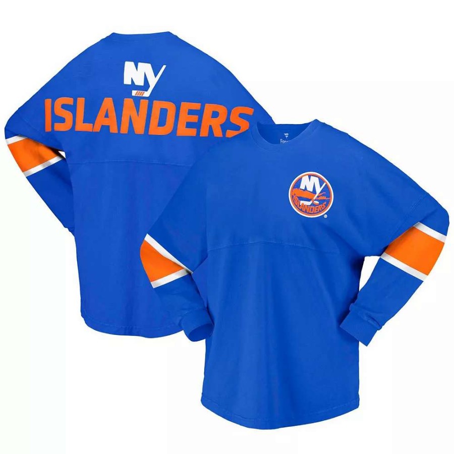 Tops * | Women'S Fanatics Branded Royal New York Islanders Jersey Long Sleeve T-Shirt