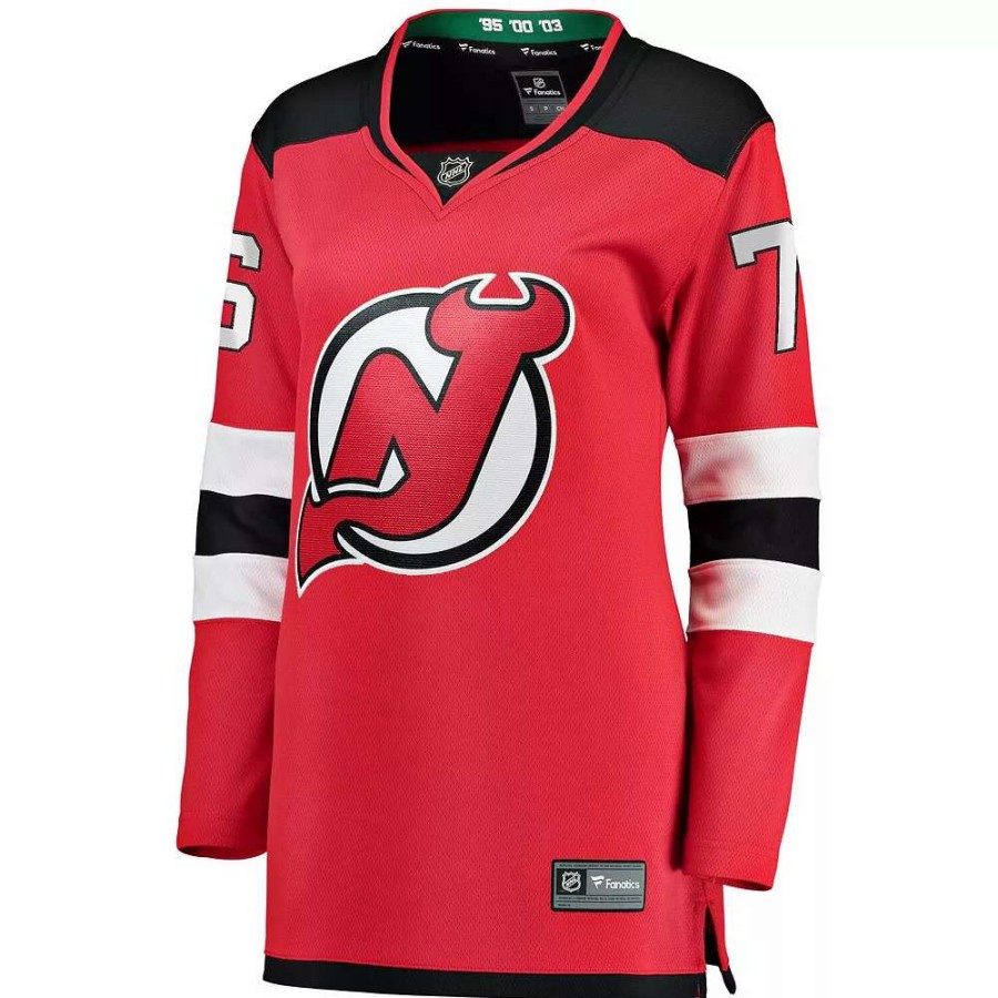 Tops * | Women'S Fanatics Branded P.K. Subban Red New Jersey Devils Premier Breakaway Player Jersey